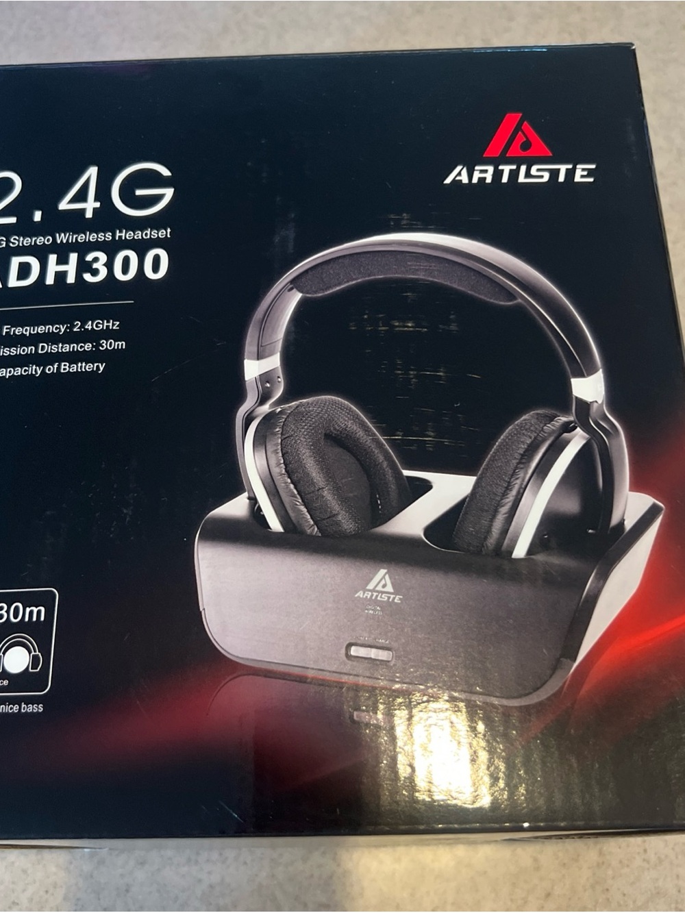 Artiste Wireless Over-Ear Headphones - Black